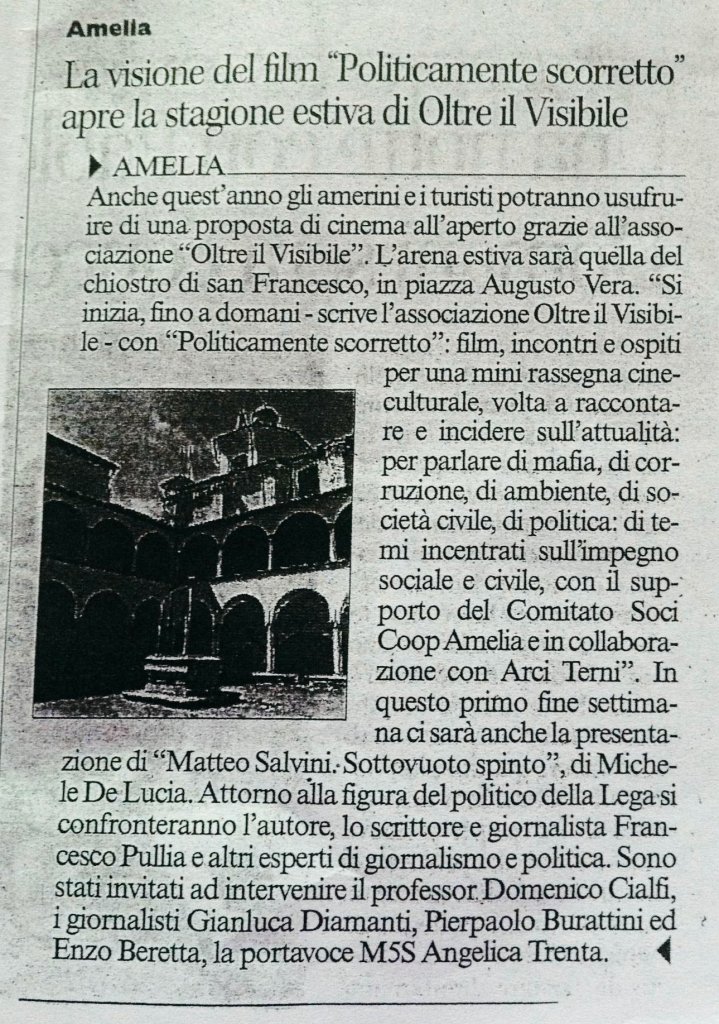 Corriere dell'Umbria, sabato 4 Luglio 2015