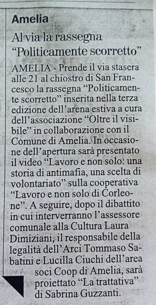 il Giornale dell'Umbria, venerdì 3 Luglio 2015